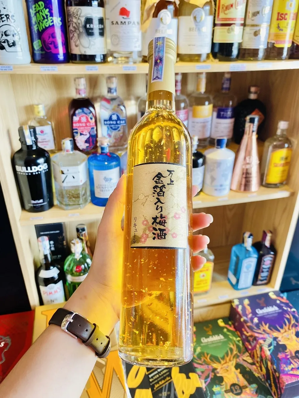 Mua rượu mơ vảy vàng kikkoman giá tốt ở Đà Nẵng tại Hải Gia Cát