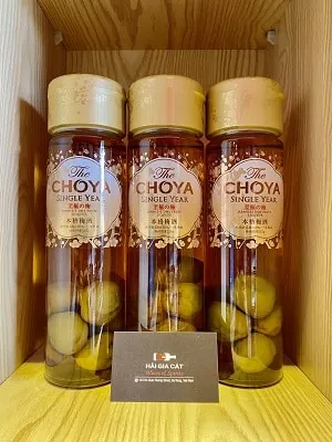 Rượu Mơ Vàng Choya Single Year Nhật Bản 650M tại Hải Gia Cát