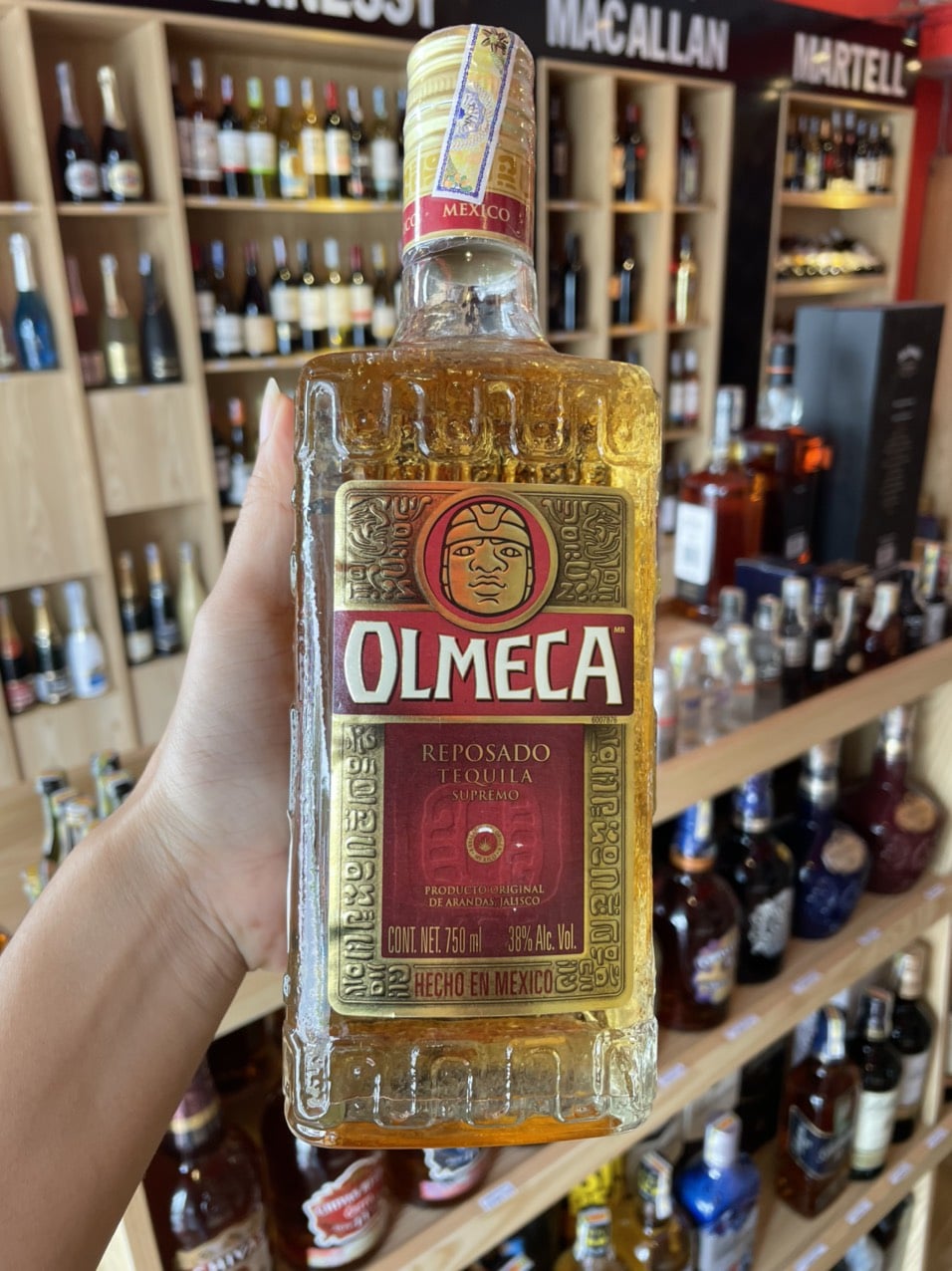 Rượu Tequila Olmeca Reposado