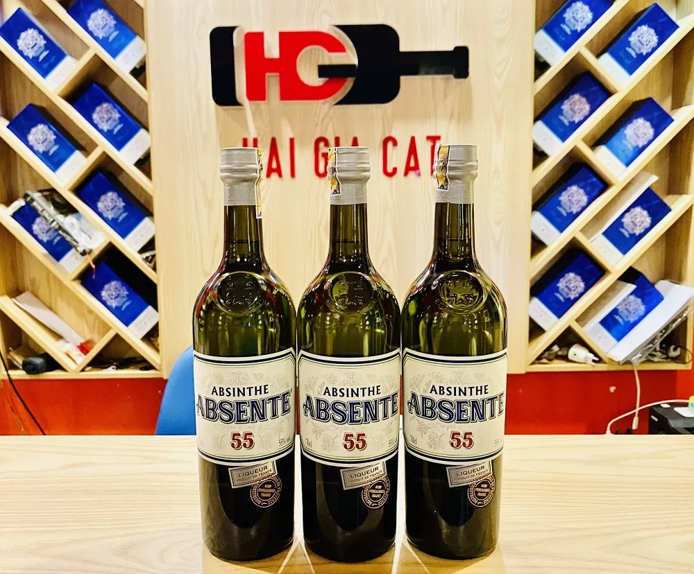 Giới thiệu rượu Absinthe Absente 55