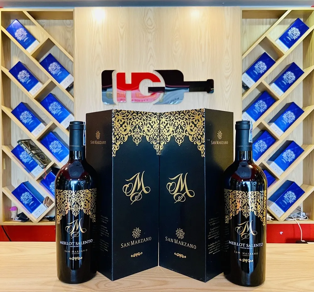 Giới thiệu Rượu Vang M Merlot Salento