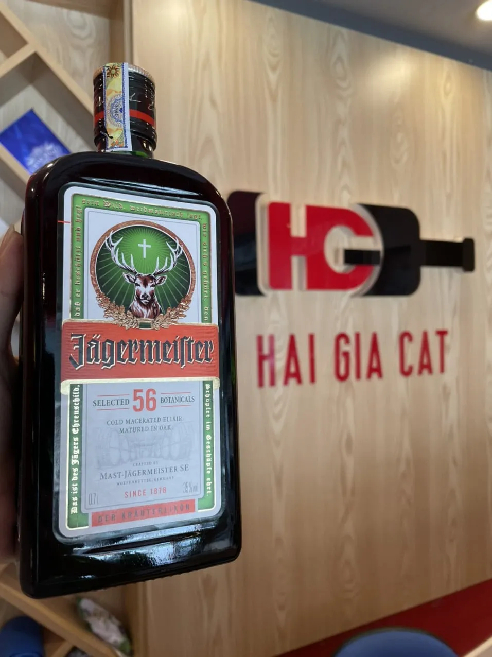 Rượu jagermeister tại Hải Gia Cát