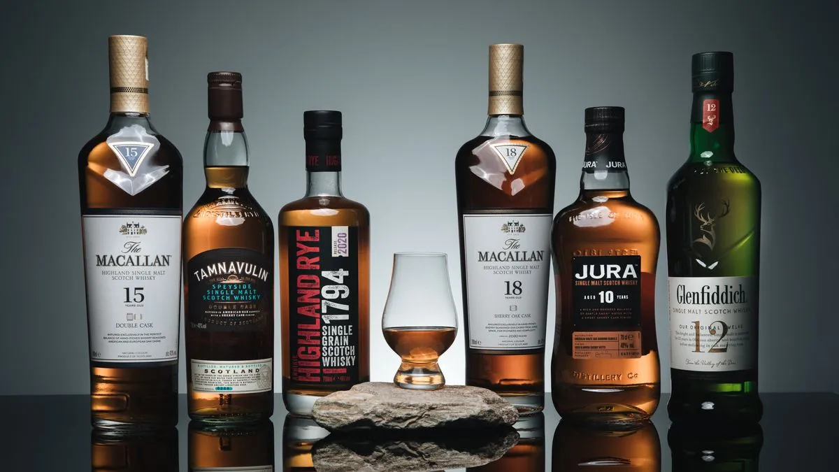 Các sản phẩm rượu Whisky chất lượng tại Hải Gia Cát