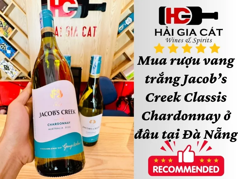 Mua rượu vang trắng Jacob’s Creek Classis ở đâu tại Đà Nẵng