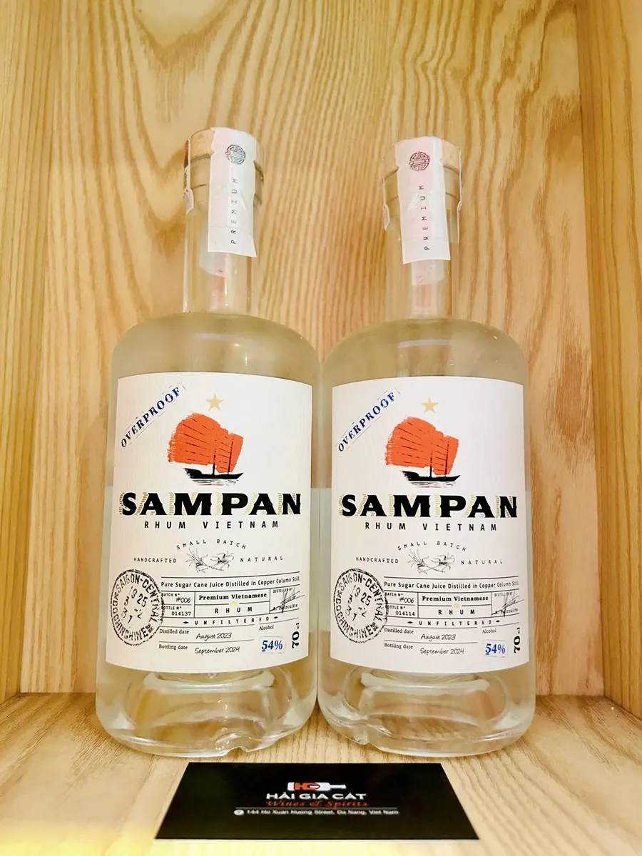 Ruou Rhum Sampan 54 Do Hgc 2025