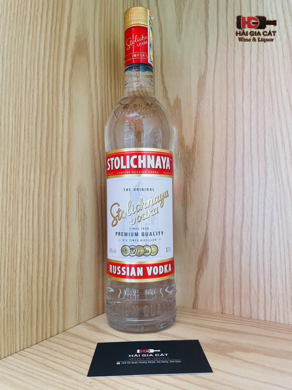 Rượu Vodka Stolichnaya