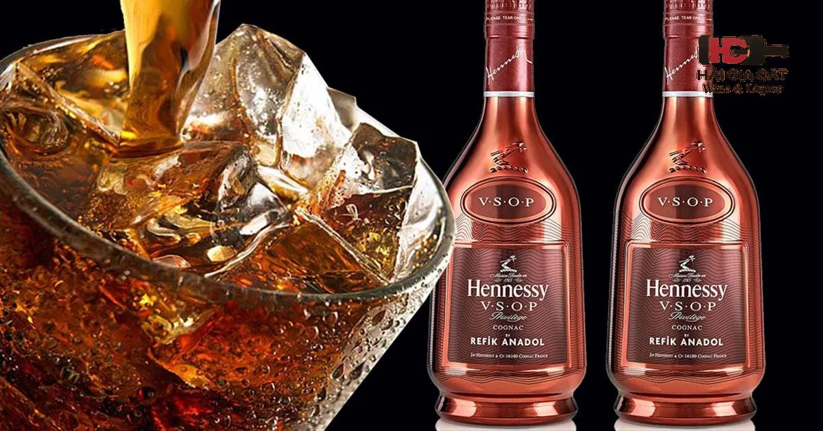 Cách pha rượu hennessy với soda