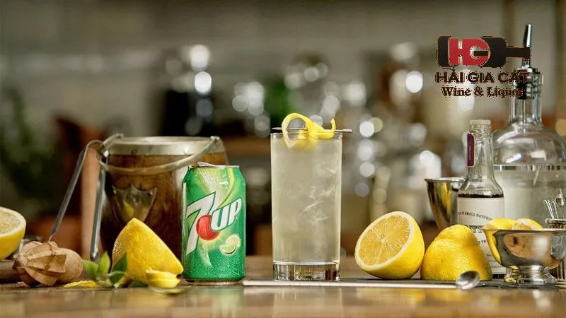 Cách pha chế vodka với 7up