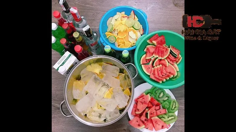 Cách pha chế vodka với sting