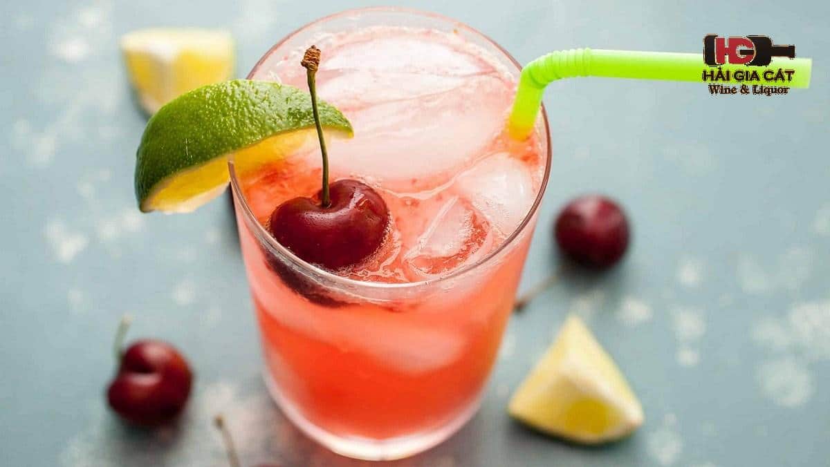 Công thức pha rượu vodka trái cây vị cherry