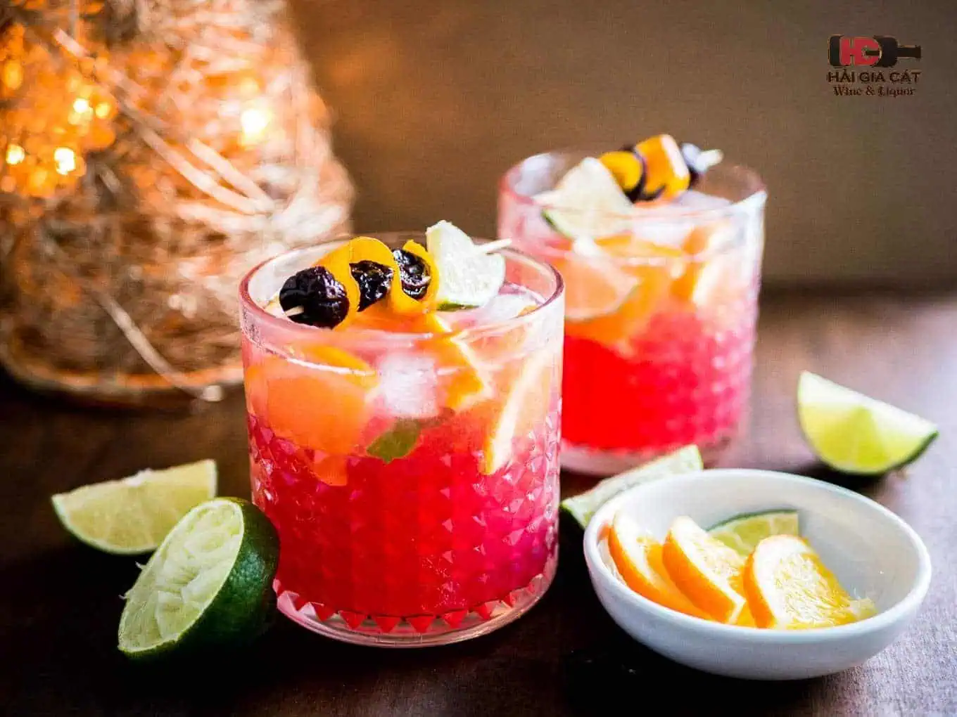 Công thức pha chế vodka trái cây hương vị việt quất