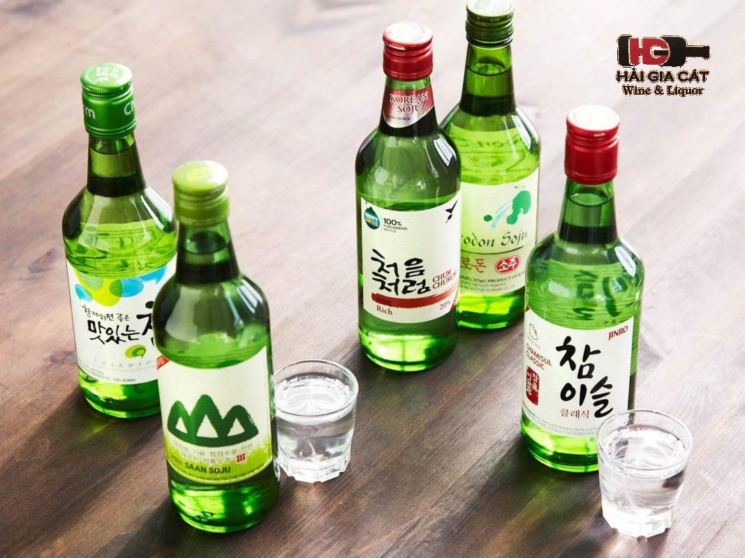 cách uống rượu soju ngon