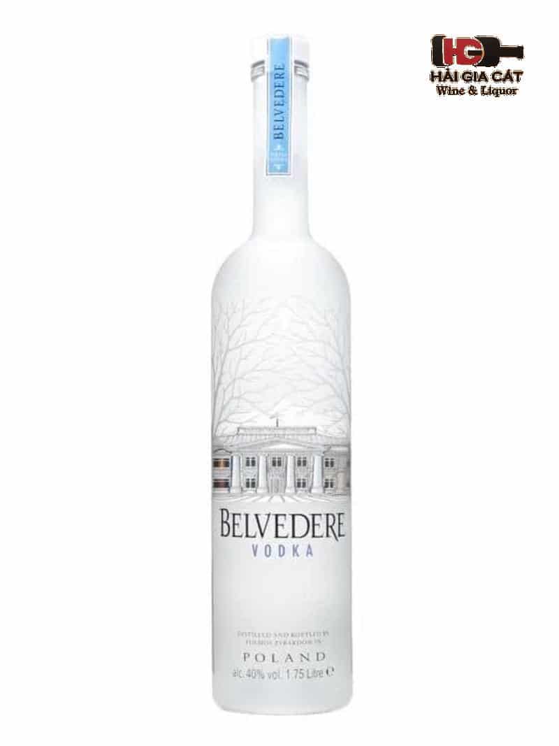 Belvedere Vodka - Ba Lan – Nó được sản xuất từ 100% lúa mạch vàng Dankowskie