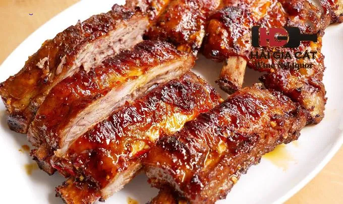 Sườn nướng mật ong
