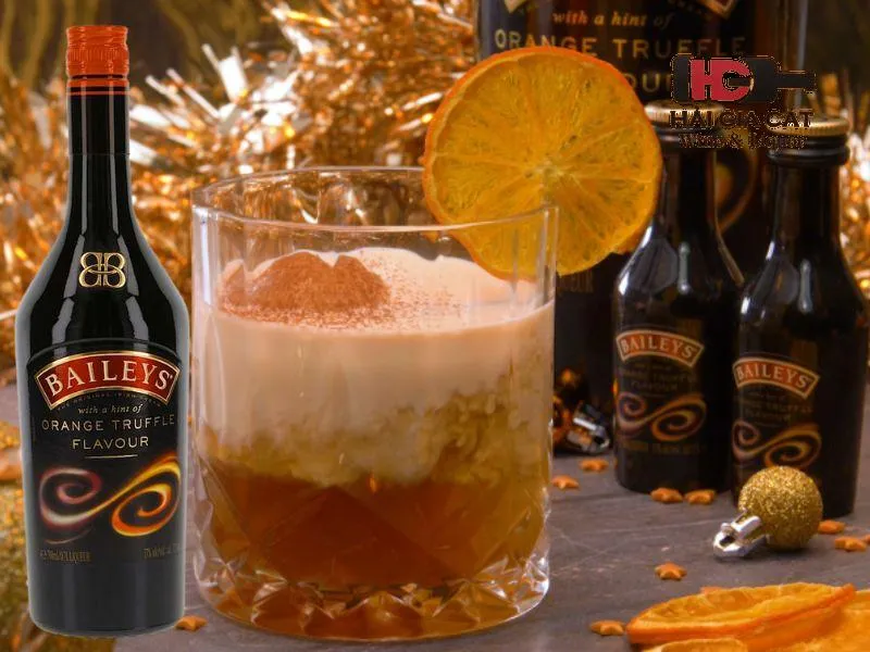Baileys orange truffle