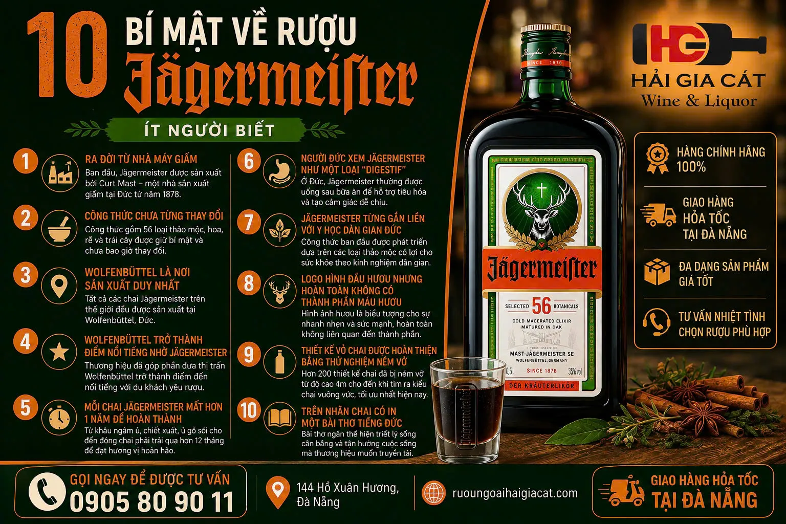 10 Bi Mat Ve Ruou Jagermeister Cap Nhat Moi Nhat
