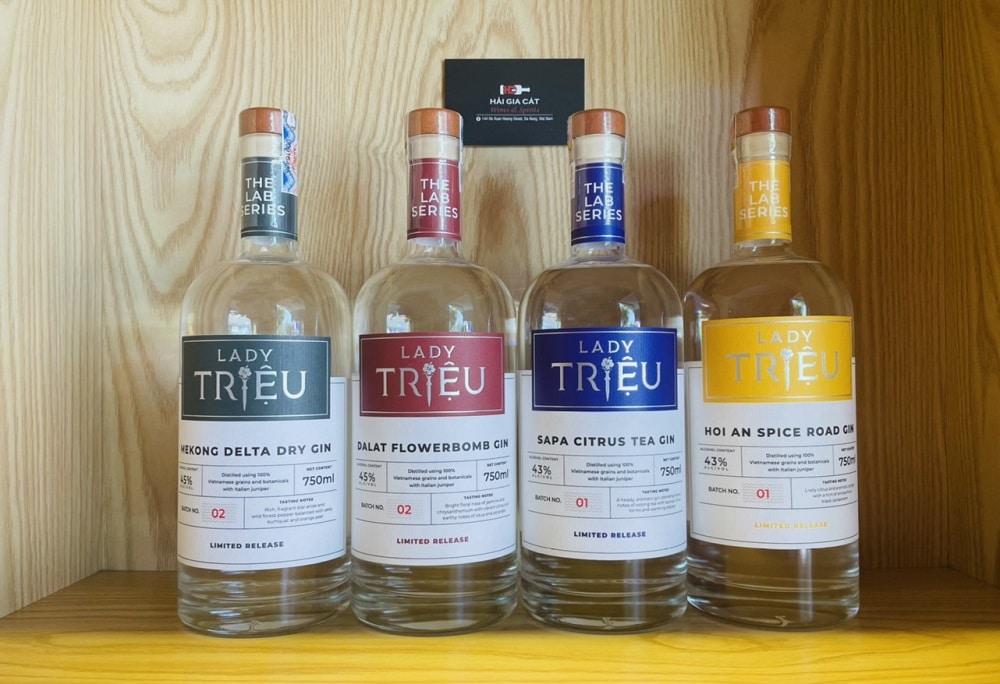 Rượu Gin Lady Triệu chính hãng giá tốt tại Hải Gia Cát ở Đà Nẵng