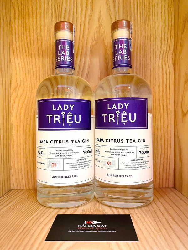 Ruou Lady Trieu Sapa Citrus Tea Gin 2024