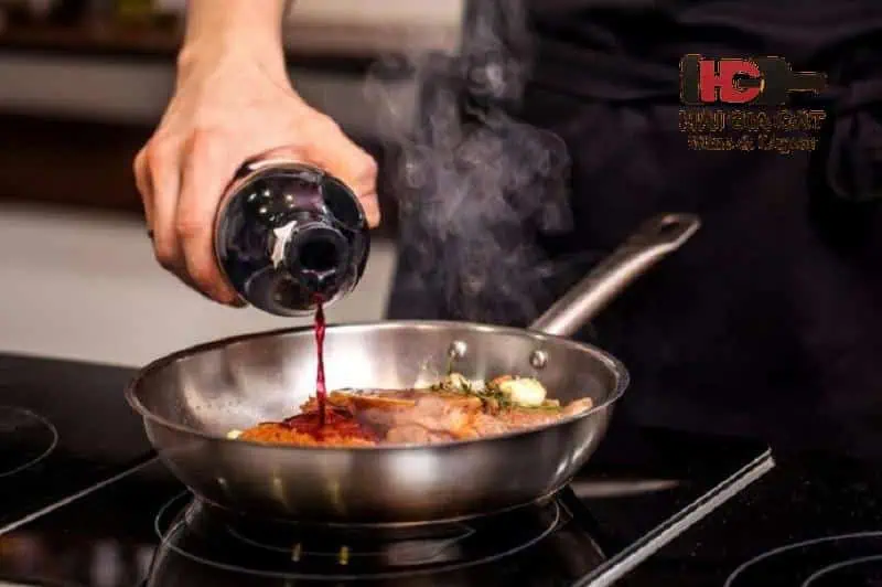 Sử dụng rượu vang đỏ trong nấu ăn