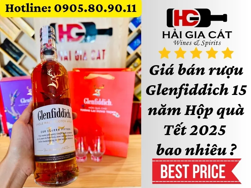 Gia Ban Ruou Glenfiddich 15 Nam Hop Qua Tet 2025 Bao Nhieu