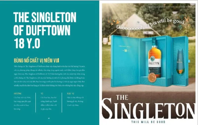 Giới thiệu rượu Singleton 18 Hộp Quà Tết 2023