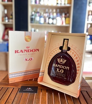 Rượu Brandy Randon XO hộp quà tết