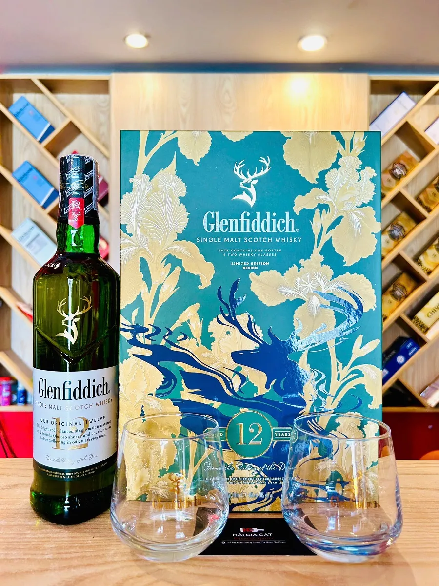Ruou Glenfiddich 12 Nam Hop Qua Tet 2026