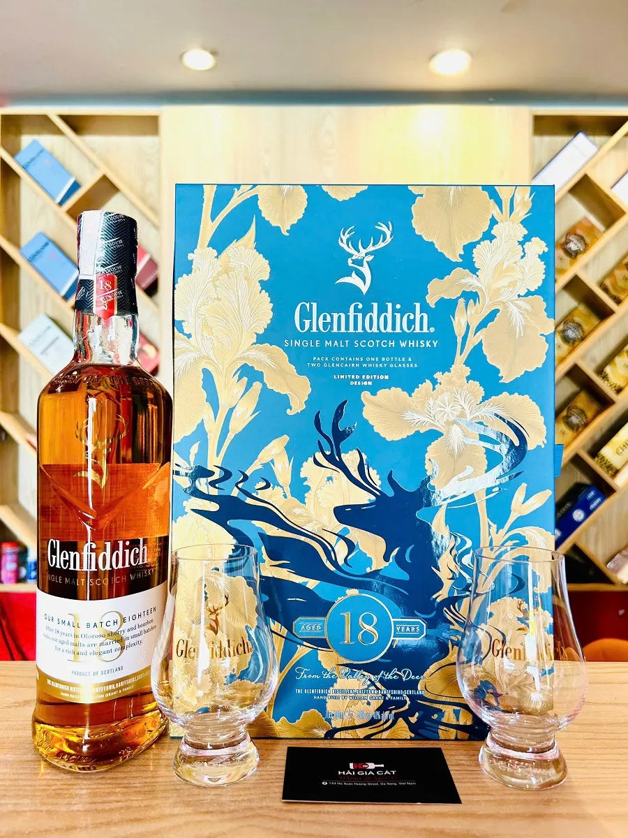 Ruou Glenfiddich 18 Nam Hop Qua Tet 2026