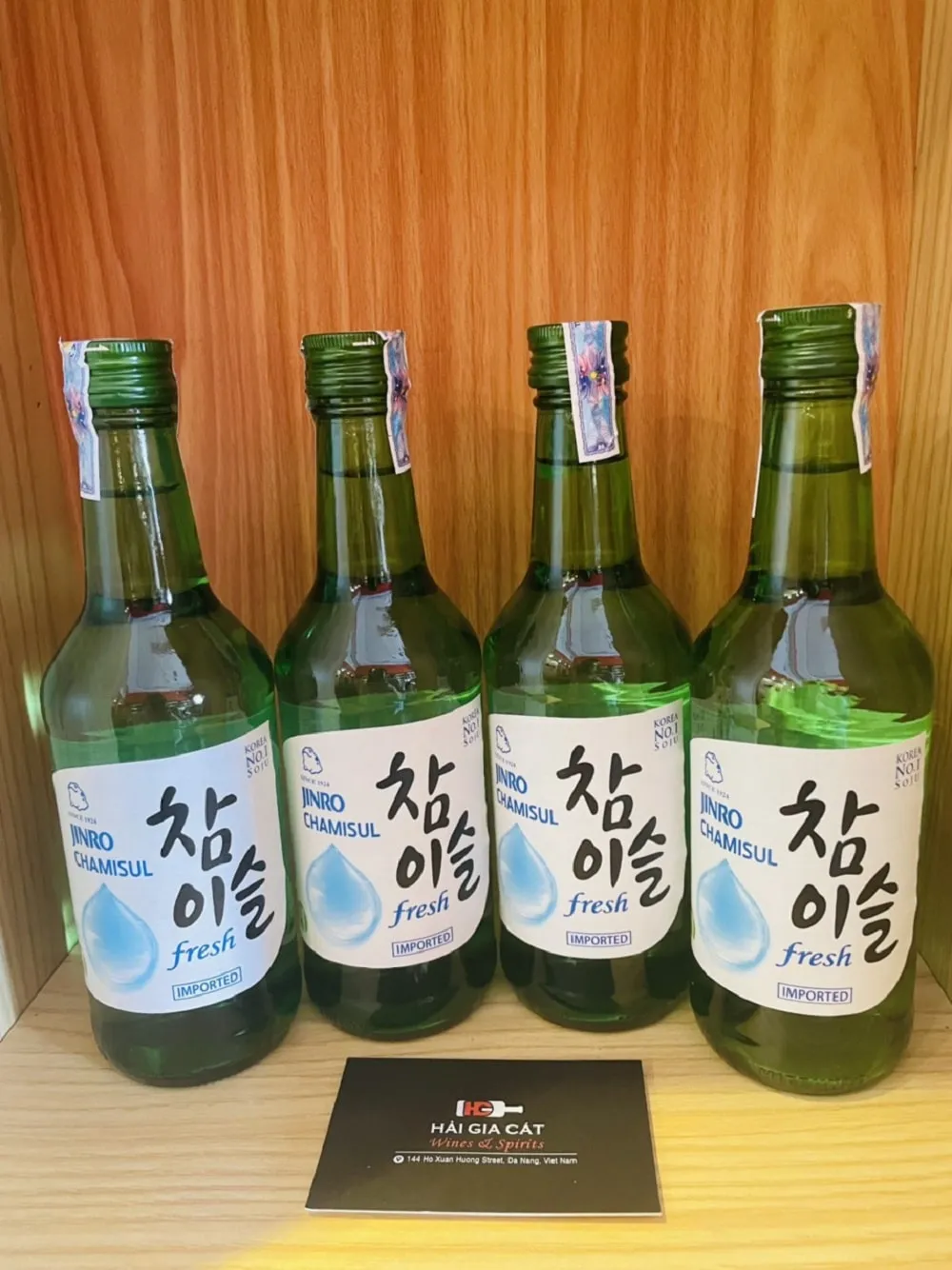 Rượu Soju Jinro Chamisul Đà Nẵng