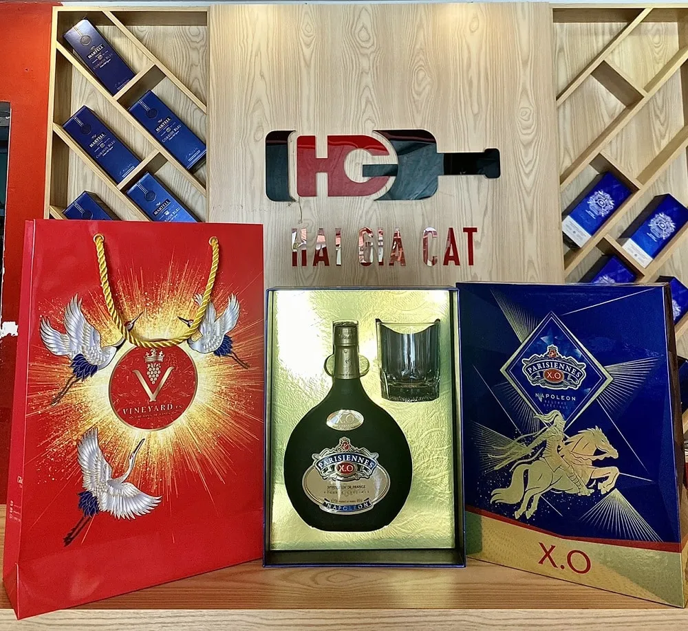 Giới thiệu rượu Parisiennes XO Hộp Quà Tết