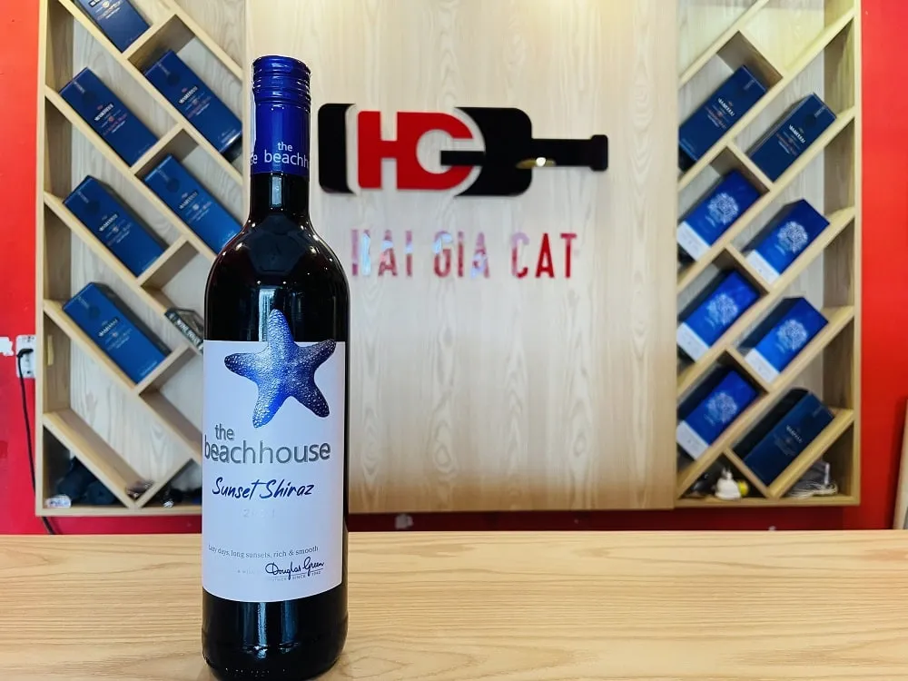 Giới thiệu Rượu vang The Beach House Sunset Shiraz