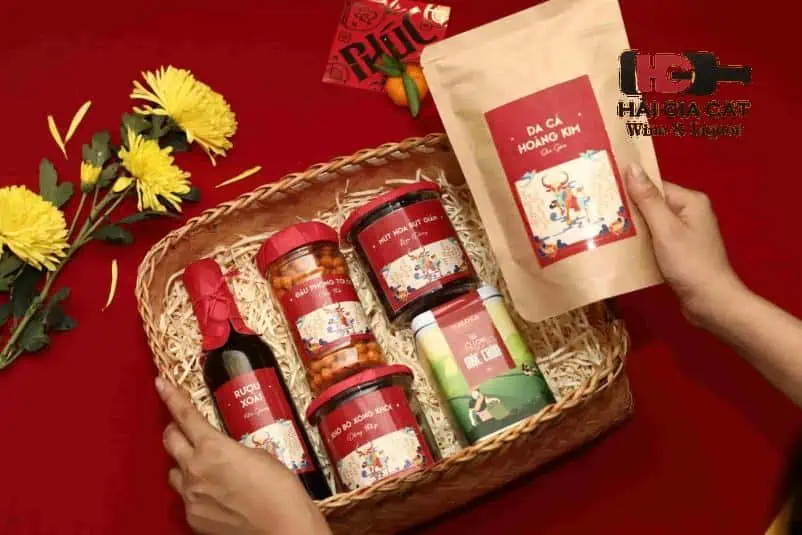 Giỏ quà tết đặc sản ấn tượng 