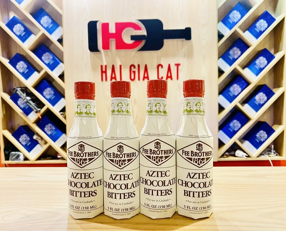 Giới thiệu rượu đắng Fee Brothers Aztec Chocolate Bitters