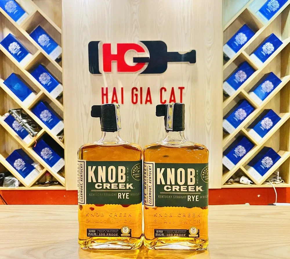 Giới thiệu rượu Knob Creek RYE Whiskey