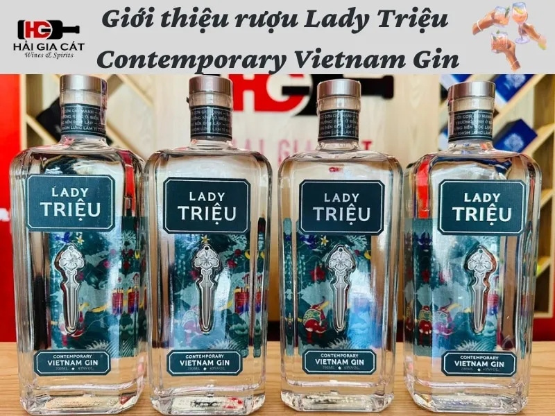 Giới thiệu rượu Lady Triệu Contemporary Vietnam Gin