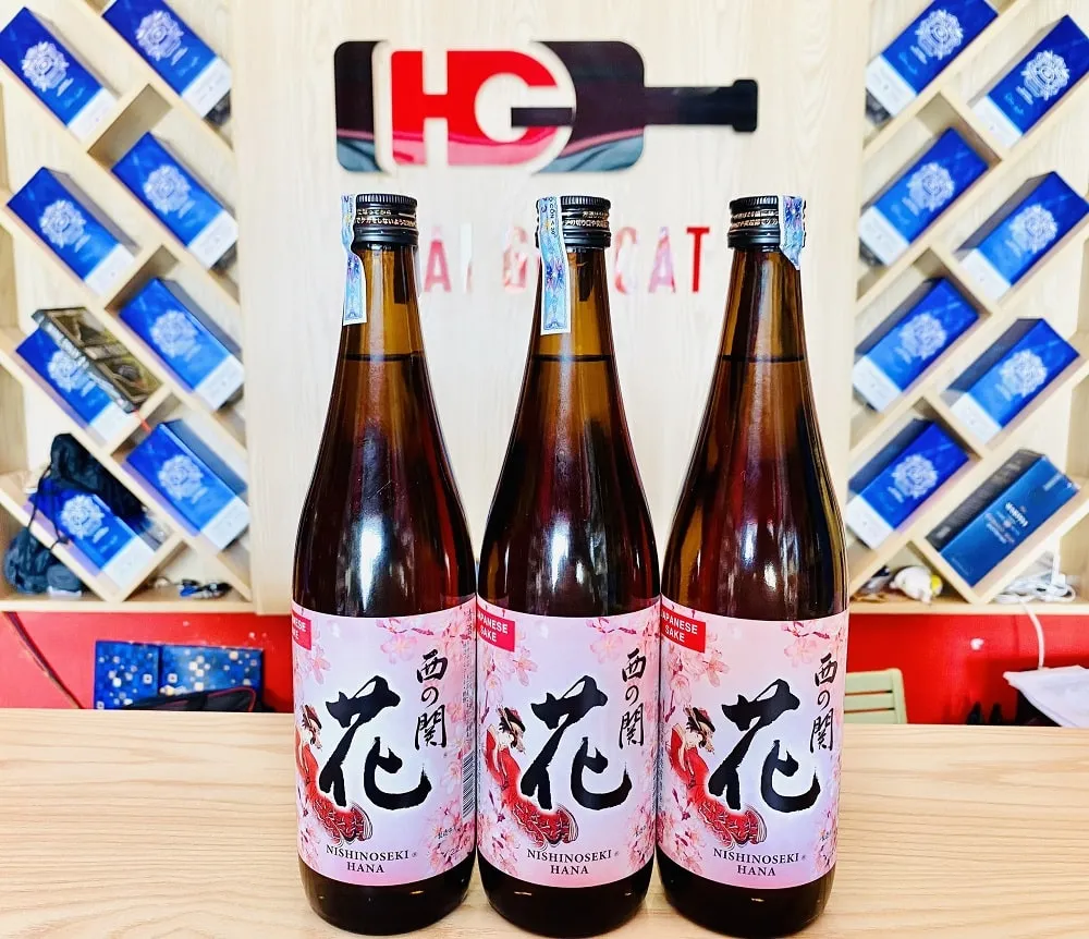 Giới thiệu rượu Sake Nishinoseki Hana
