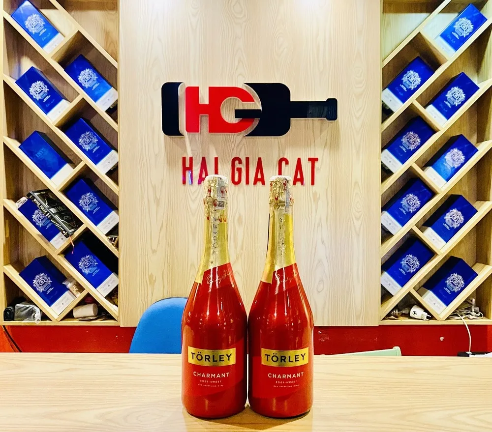 Giới thiệu rượu vang nổ Torley Sweet Red