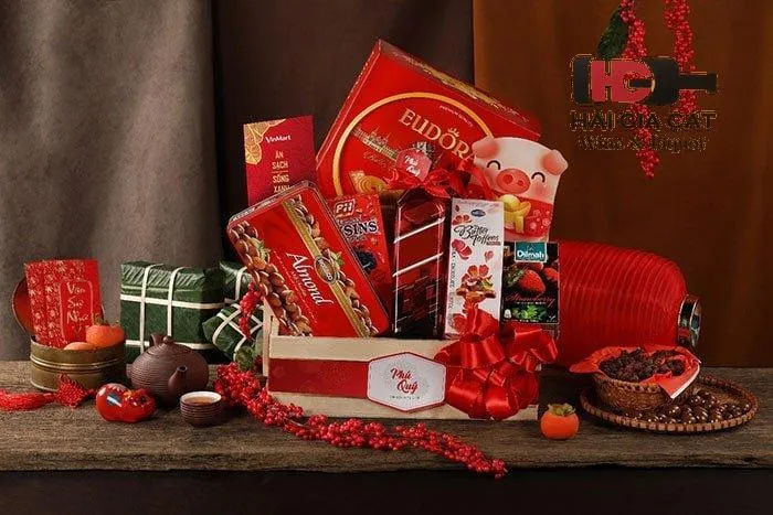 Loại giỏ quà tết truyền thống 