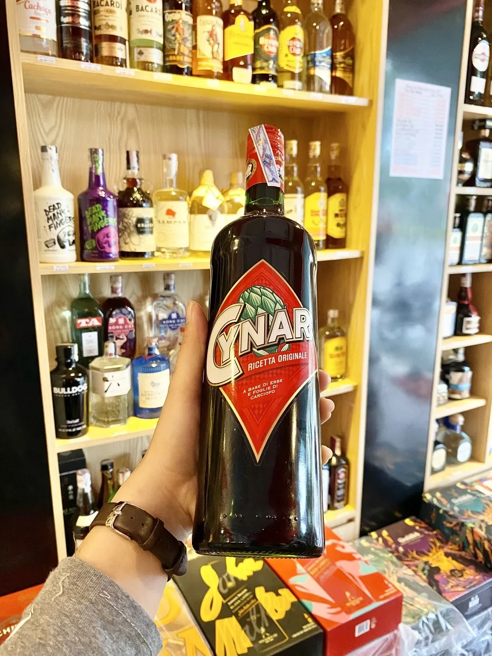 Mua rượu Cynar Recetta Originale ở Đà Nẵng tại Hải Gia Cát