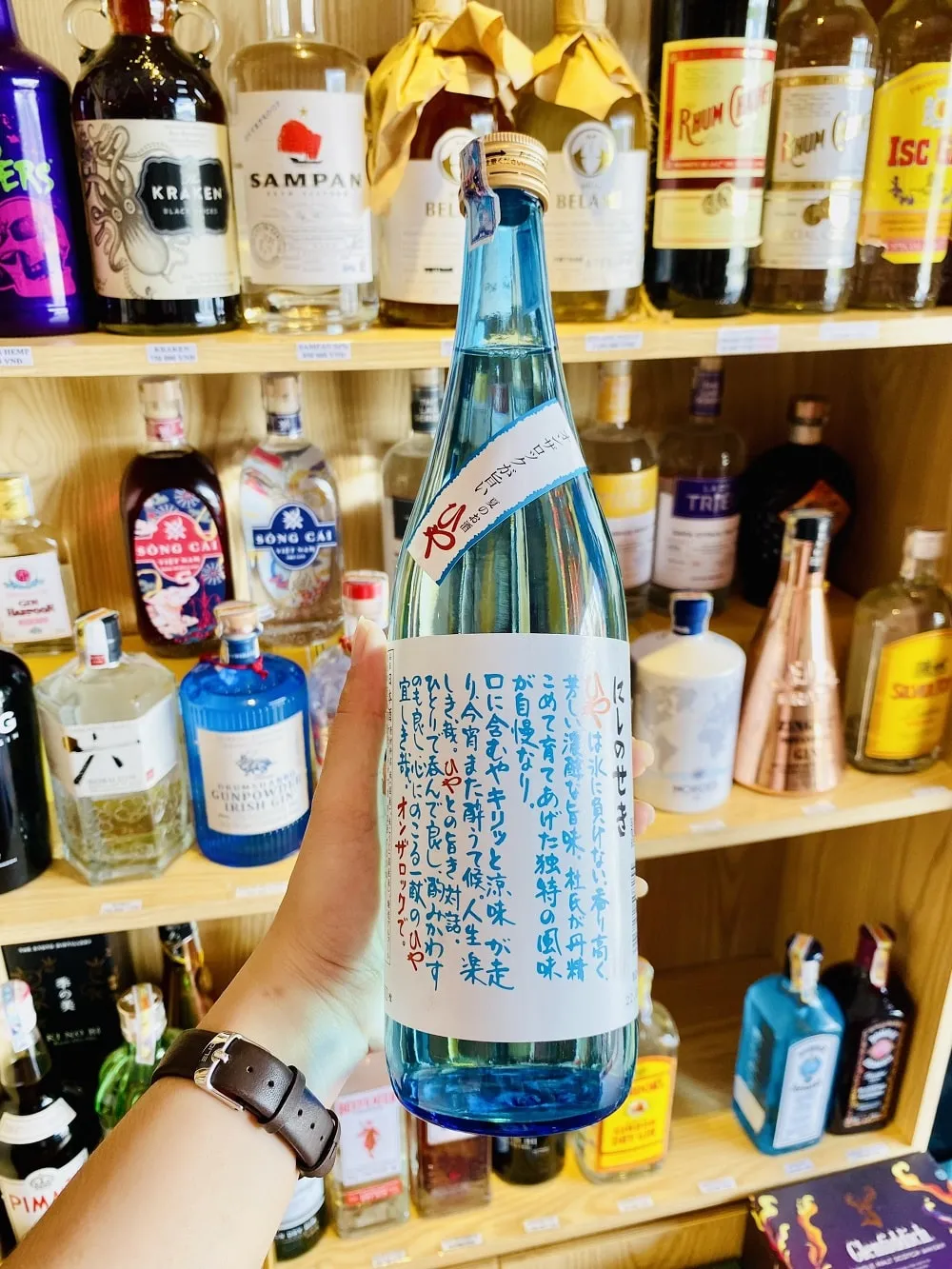 Mua rượu Sake Nishinoseki Hiya ở Đà Nẵng tại Hải Gia Cát