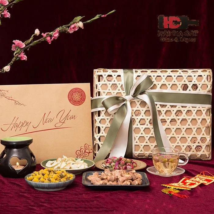 Nơ gói quà tết sang trọng, tinh tế
