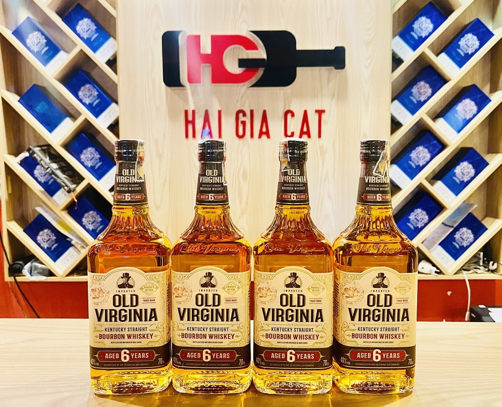 Giới thiệu rượu Old Virginia Bourbon Whiskey 6 Years