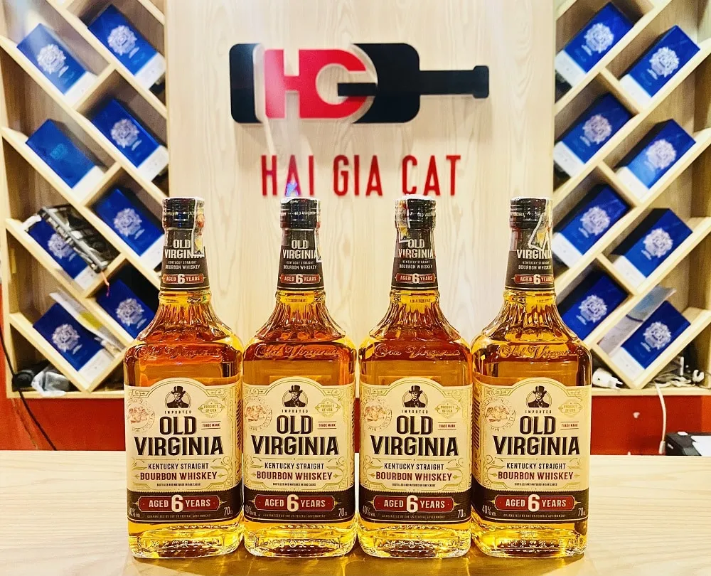 Giới thiệu rượu Old Virginia Bourbon Whiskey 6 Years