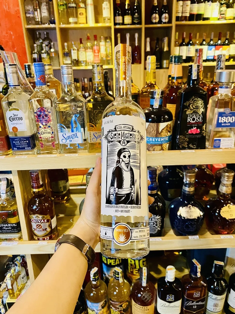 Mua rượu Siete Misterios Doba-Yej Mezcal ở Đà Nẵng tại Hải Gia Cát