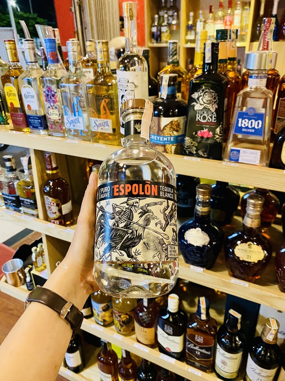 Mua rượu tequila Espolon Blanco ở Đà Nẵng tại Hải Gia Cát