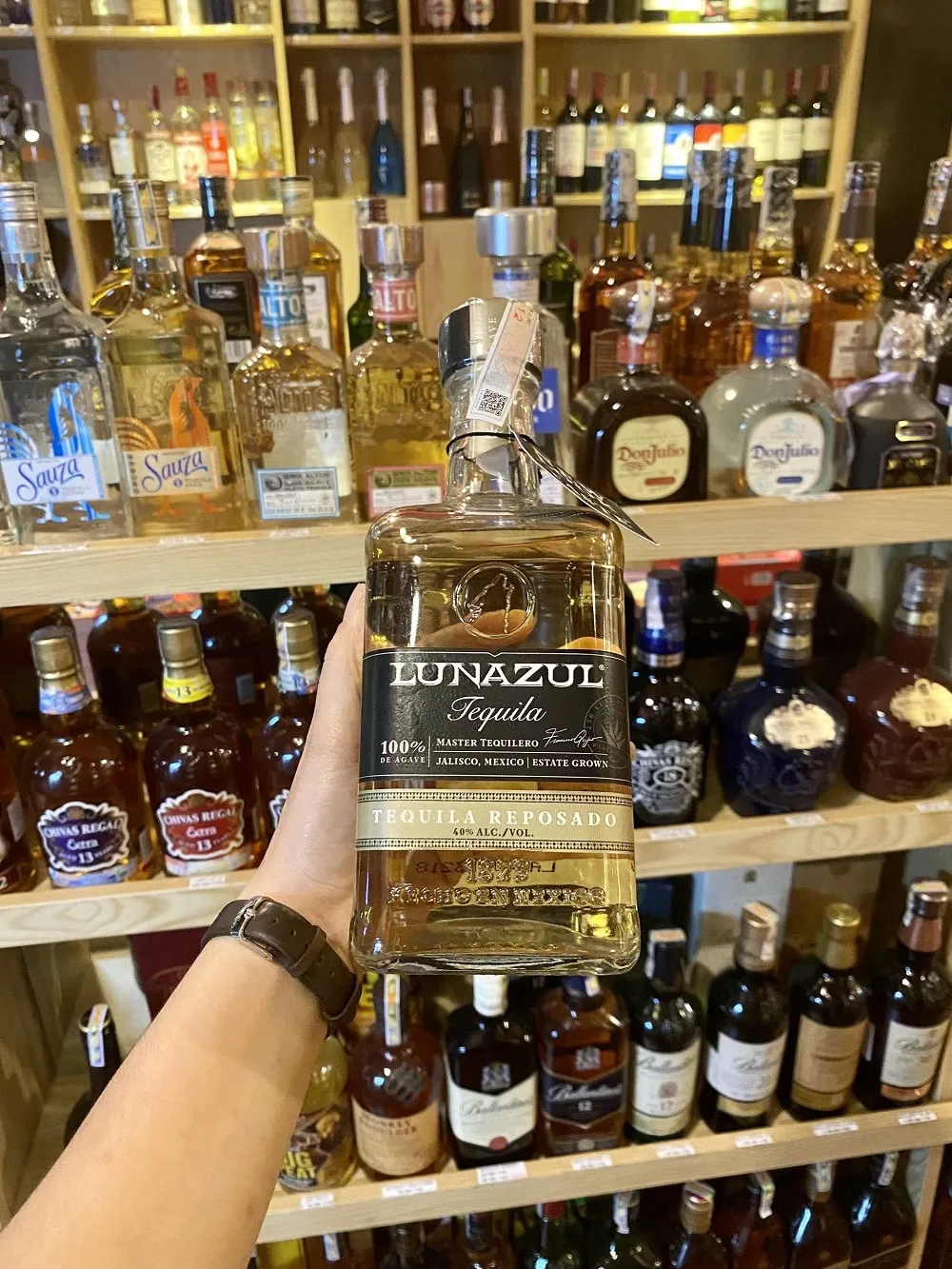 Mua rượu Tequila Lunazul Reposado ở Đà Nẵng tại Hải Gia Cát