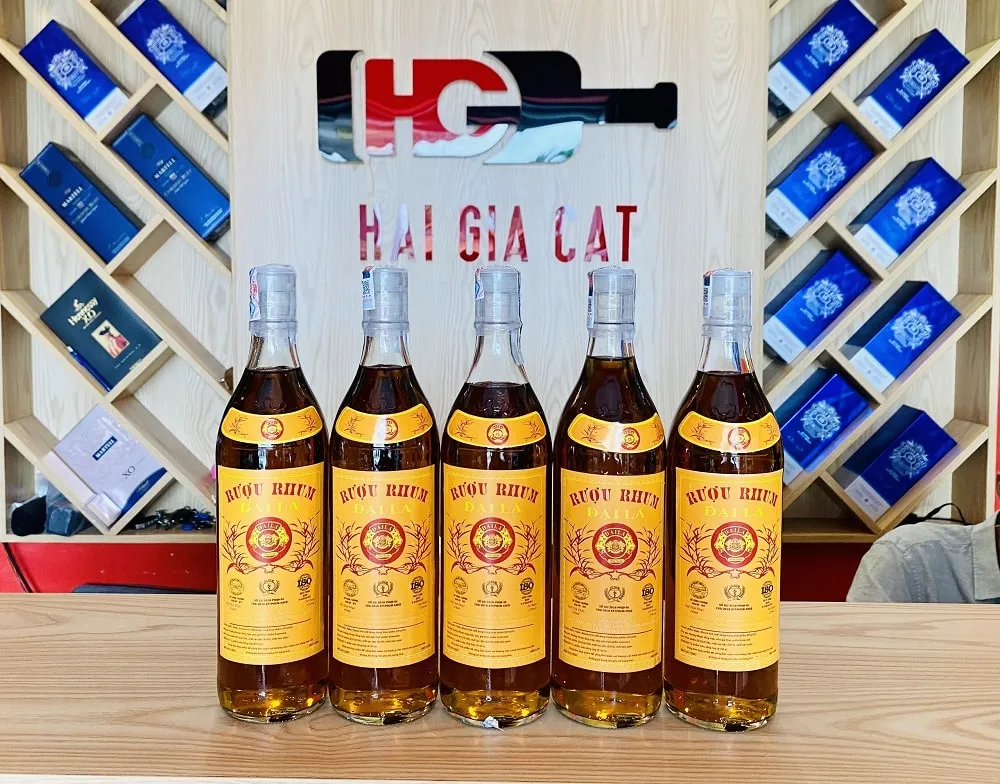 Giới thiệu rượu rum Đại La 650ml
