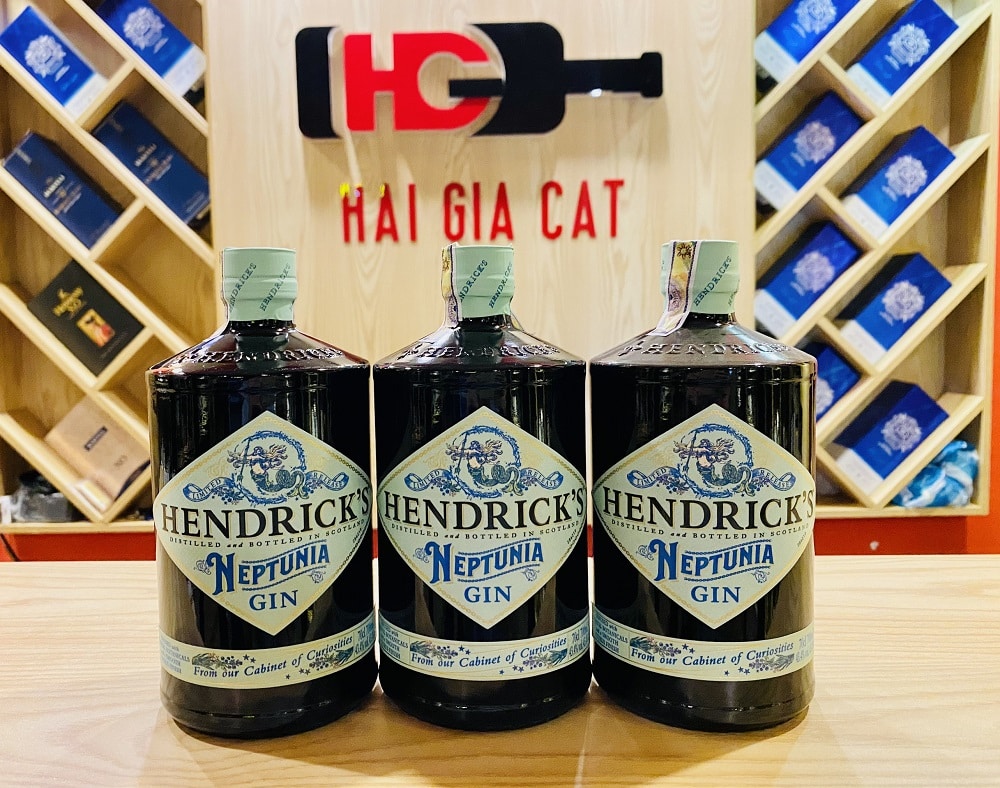 Giới thiệu Rượu Hendrick’s Neptunia Gin