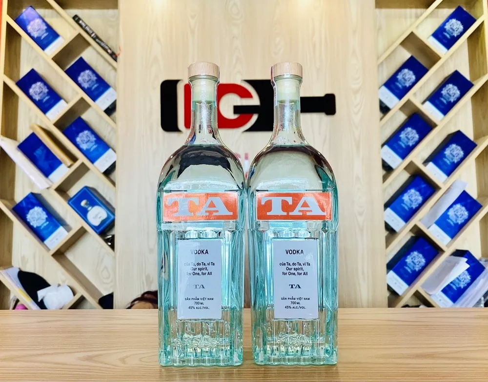 Giới thiệu rượu Vodka TA Việt Nam