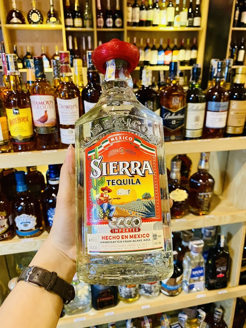 Mua rượu Sierra Tequila Silver ở Đà Nẵng tại Hải Gia Cát